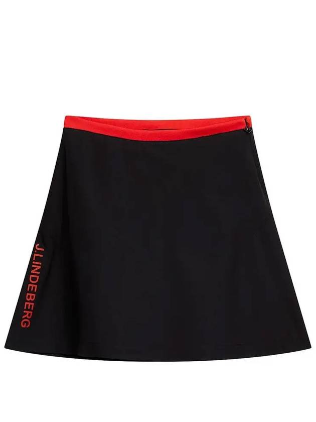 Themba A-line Skirt Black - J.LINDEBERG - BALAAN 2