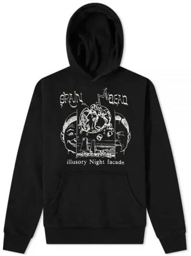 NIGHT FACADE HOODIE BDP22T09002315 BLACK - BRAIN DEAD - BALAAN 1