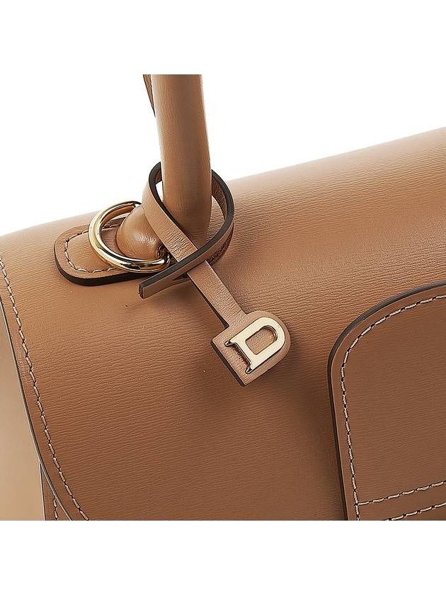 Brillant Mini Box Tote Bag Brown - DELVAUX - BALAAN 10