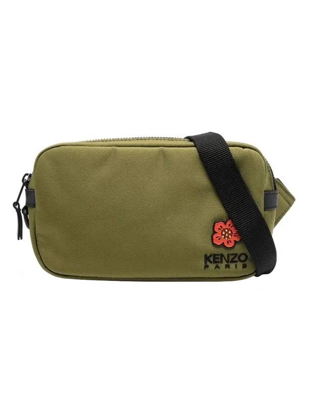 Flower Logo Cross Bag Khaki - KENZO - BALAAN 1