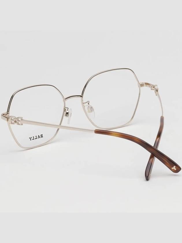 Glasses frame BY5066H 032 Men Women Daily Gold Frame Metal Frame - BALLY - BALAAN 4