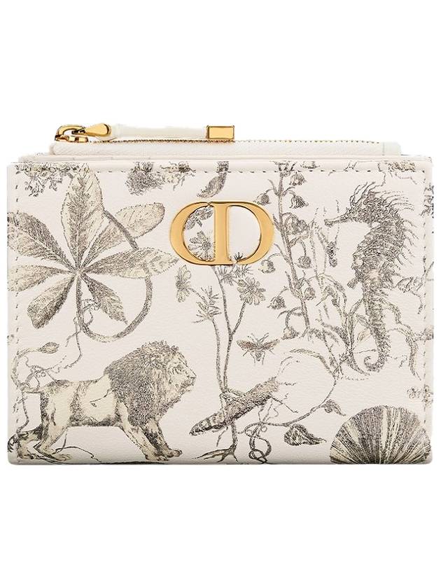 Caro Dahlia Half Wallet White - DIOR - BALAAN 2