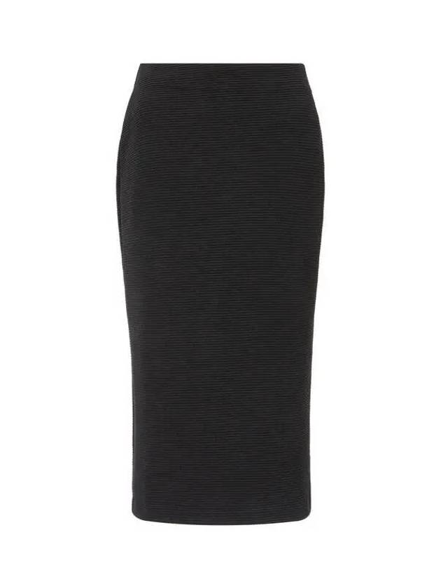 women s striped tissue skirt black - EMPORIO ARMANI - BALAAN 1