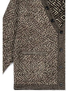 Miro Knit Cardigan Brown I5WC01BR - IOEDLE - BALAAN 5