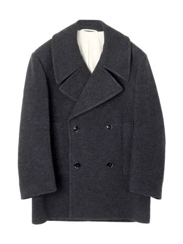 maxi peacoat men coat - LEMAIRE - BALAAN 1