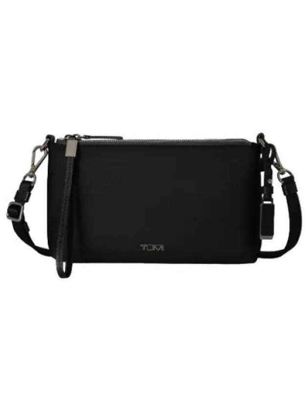 Voyager Adela Cross Bag Black Gunmetal - TUMI - BALAAN 1