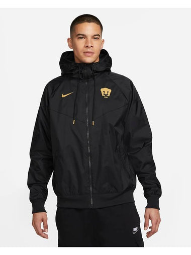 Pumas Windrunner Hooded Jacket Black - NIKE - BALAAN 1