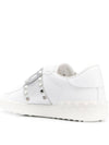 Men's Rockstud Untitled Low Top Sneakers White Silver - VALENTINO - BALAAN 5