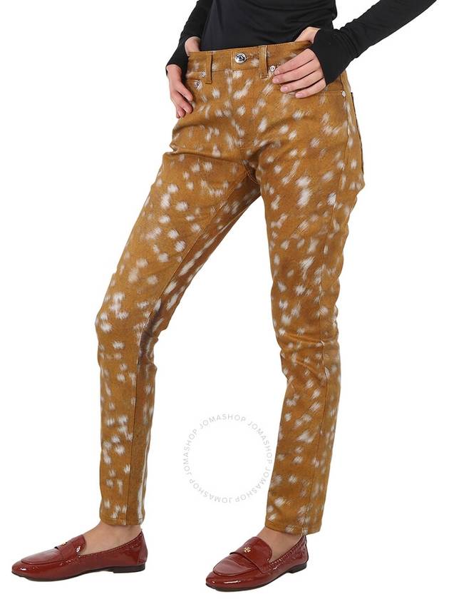 Burberry Ladies Honey Printed Pants, Waist Size 27" - BURBERRY - BALAAN 3