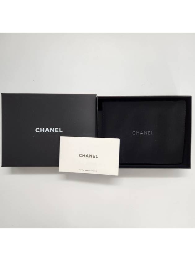 Boy zipper card wallet black AP4018 - CHANEL - BALAAN 3