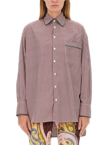 Etro Shirt With Pegasus Embroidery - ETRO - BALAAN 1