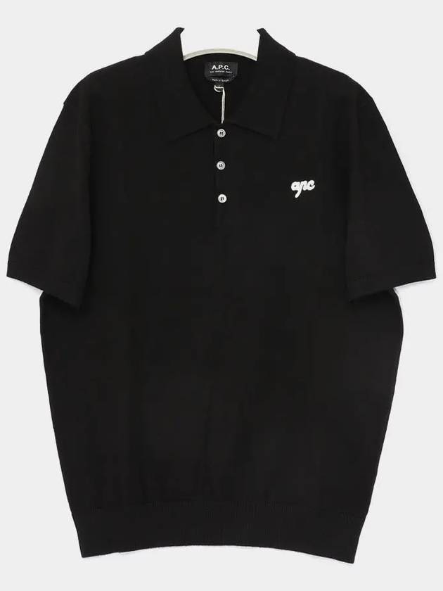 Gregorio Polo Shirt Black - A.P.C. - BALAAN 3