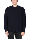 Donegal Classic Cashmere Wool Knit Top Navy - MAISON MARGIELA - BALAAN 1