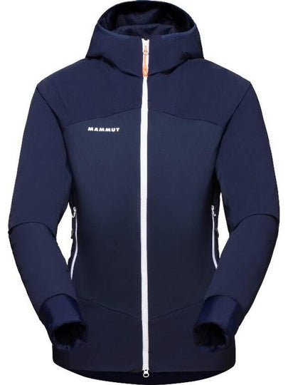 Women's Taiss IN Hybrid Hooded Jacket Navy - MAMMUT - BALAAN 2