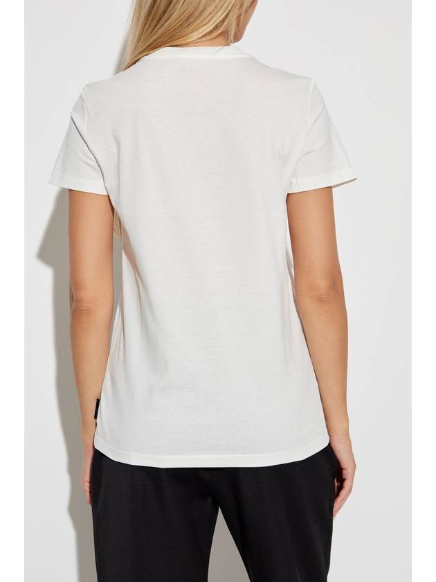 Max Mara Printed T-shirt, Women's, White - MAX MARA - BALAAN 4