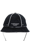 Bucket Hat Bungeoji MLF 4B FC19 BLACK Unisex - MARK & LONA - BALAAN 3