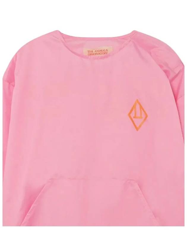 Kids Logo Calf Jacket Pink S22113 046AX - THE ANIMALS OBSERVATORY - BALAAN 4