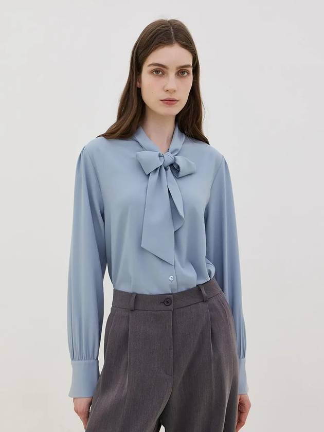 Twoway Tie Blouse Sky Blue - LESEIZIEME - BALAAN 2