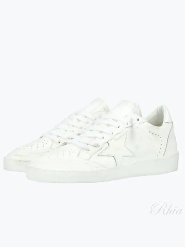 Ball Star Leather Low Top Sneakers White - GOLDEN GOOSE - BALAAN 2