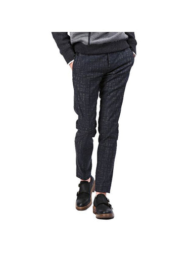 Men's Ghost Wool Skinny Pants Black - PT01 - BALAAN 1