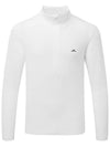 Domestic Shipping Men s Luke Quarter Zip Mid Layer GMJS08926 0000 - J.LINDEBERG - BALAAN 1