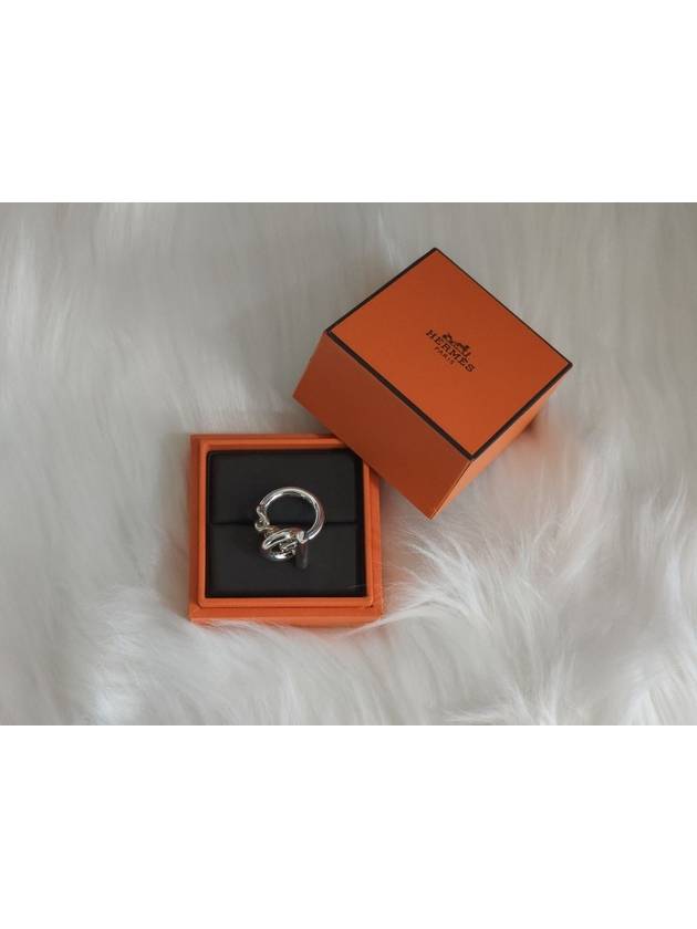 Croisette Ring Silver - HERMES - BALAAN 8