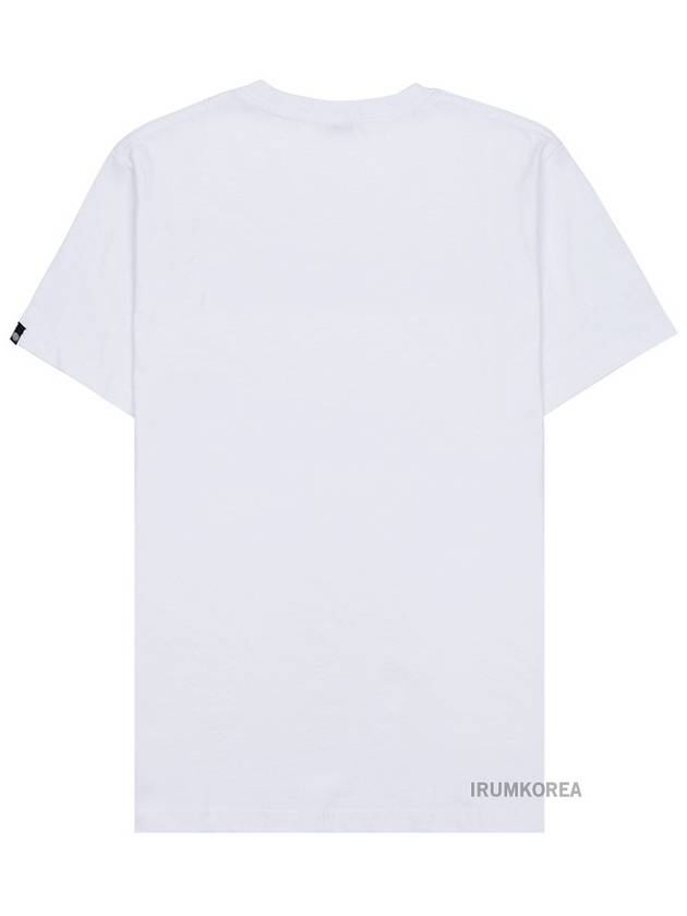 Shield Logo Print Cotton Short Sleeve T-Shirt White - DEUS EX MACHINA - BALAAN 3