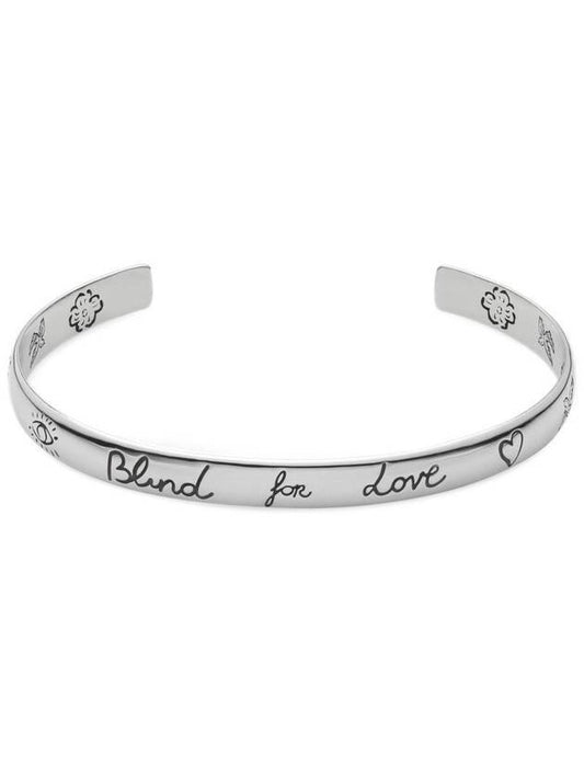 Blind For Love Bracelet Silver YBA455242001 - GUCCI - BALAAN.