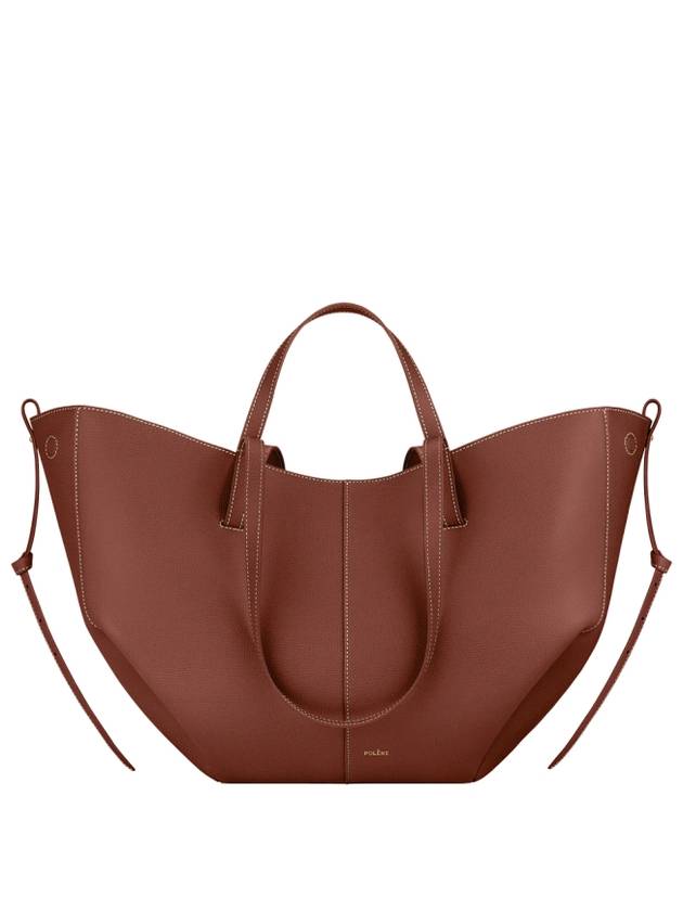 Cyme Tote Bag Cognac - POLENE - BALAAN 3