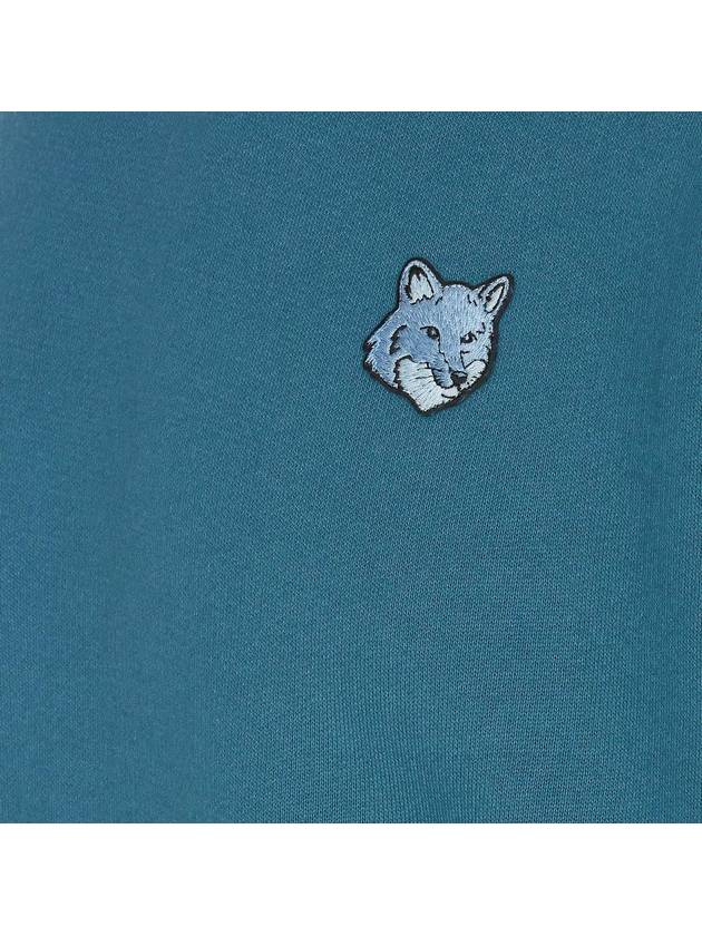 Bold Fox Head Cotton Sweatshirt Lake Blue - MAISON KITSUNE - BALAAN 2