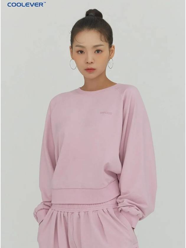 Women's Overfit Sweatshirt Pink - OFFGRID - BALAAN 3