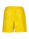 Logo Patch Brushed Nylon Swim Shorts Yellow - STONE ISLAND - BALAAN 6