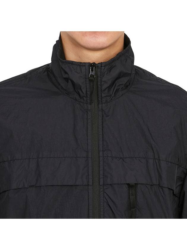 Garment Dyed Crinkle Reps R-Nylon Jacket Blue - STONE ISLAND - BALAAN 7