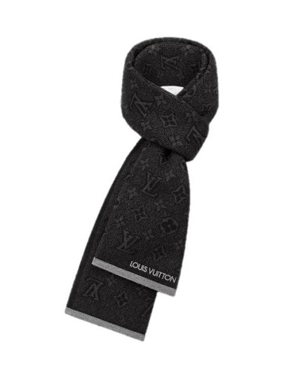 My Monogram Eclipse Scarf Black - LOUIS VUITTON - BALAAN 2