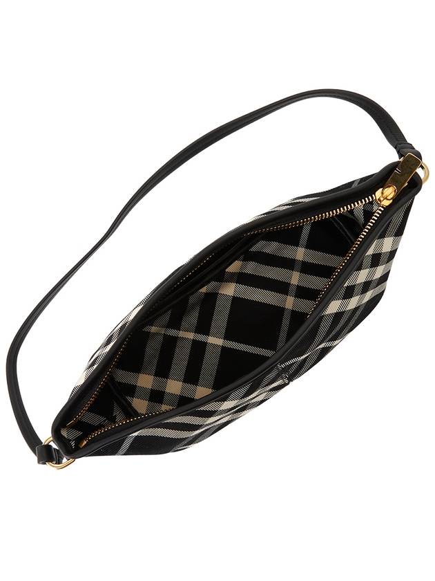 Check Mini Shoulder Bag Black - BURBERRY - BALAAN 6