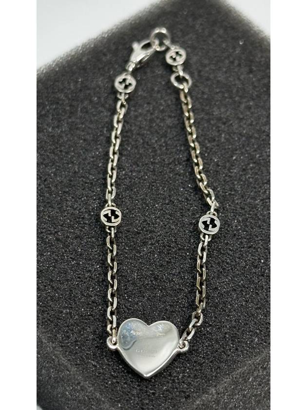 G Interlocking Heart Blasley Bracelet - GUCCI - BALAAN 3