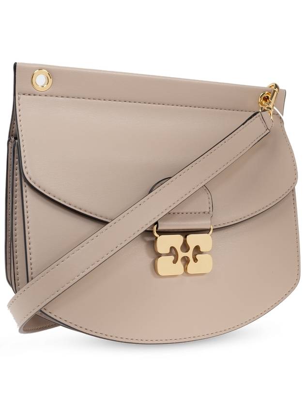 Ganni Shoulder Bag, Women's, Beige - GANNI - BALAAN 4