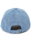 Eden Embroidered Logo Ball Cap Blue - A.P.C. - BALAAN 4