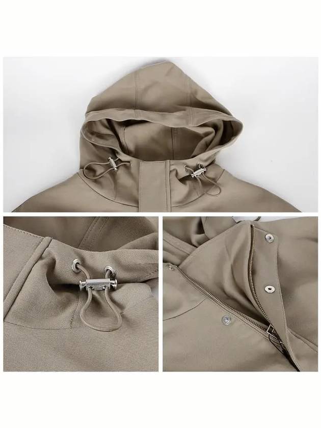 UJK111 VI0007 2811 Front Pocket Hooded Jacket - AMI - BALAAN 5