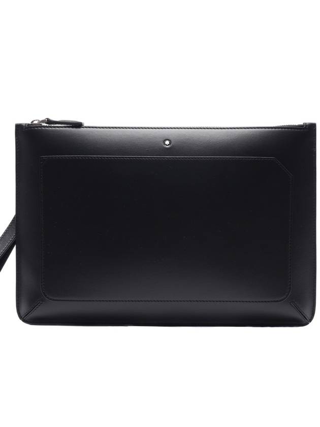 Meisterstuck Urban Zipper Clutch Bag Black - MONTBLANC - BALAAN.