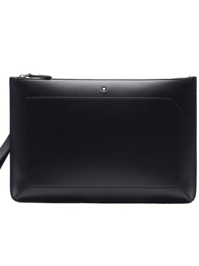 Meisterstuck Urban Zipper Clutch Bag Black - MONTBLANC - BALAAN 2