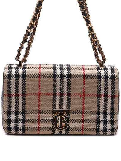 Boucle Lola Vintage Check Small Cross Bag Beige - BURBERRY - BALAAN 2