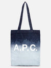 Lou bleach washed denim tote bag eco - A.P.C. - BALAAN 1