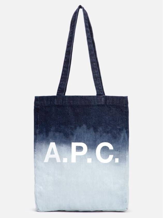 Lou bleach washed denim tote bag eco - A.P.C. - BALAAN 1