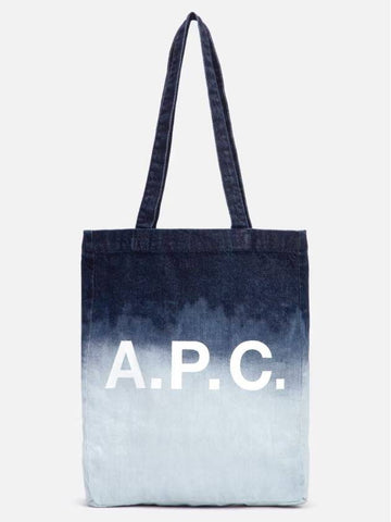 Lou bleach washed denim tote bag eco - A.P.C. - BALAAN 1