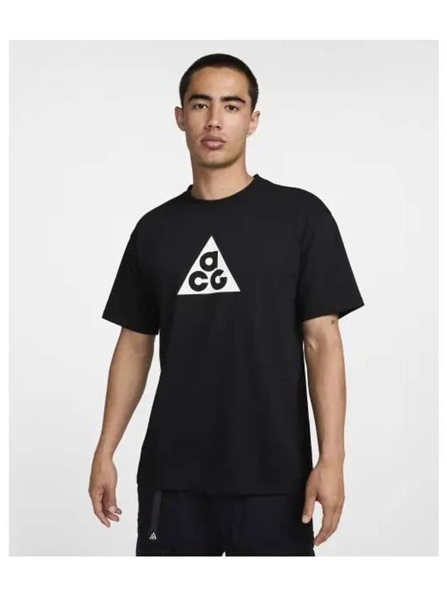 ACG Dri Fit Short Sleeve T-Shirt Black - NIKE - BALAAN 2