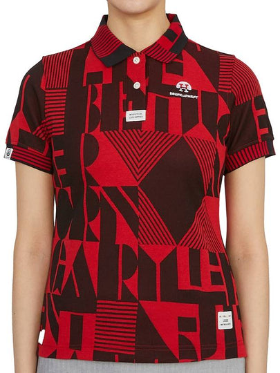 Dialogue Jacquard Polo Red - HORN GARMENT - BALAAN 2