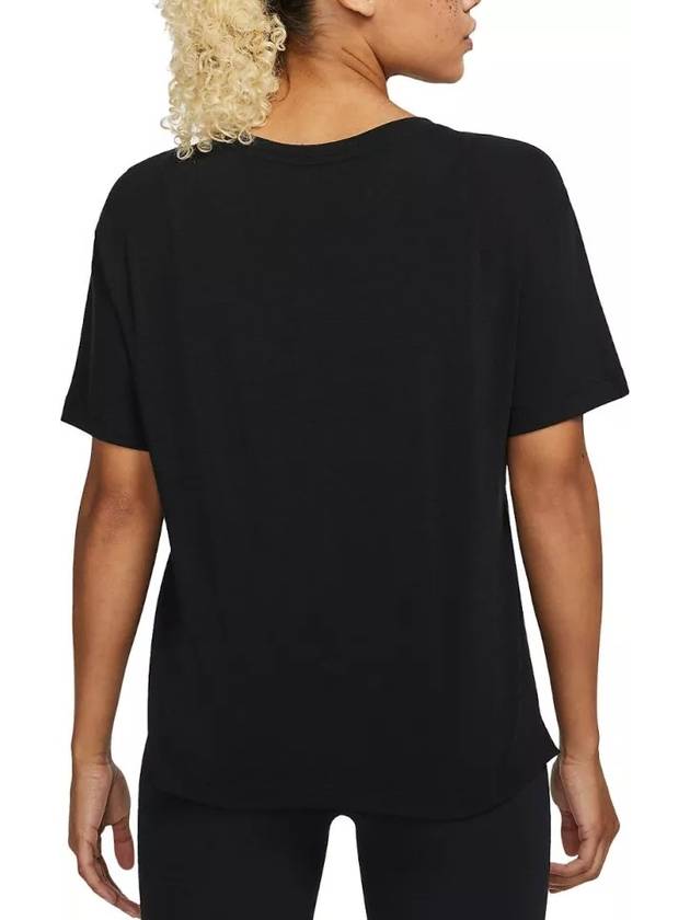 Yoga Dry Fit Short Sleeve T Shirt Black - NIKE - BALAAN 3