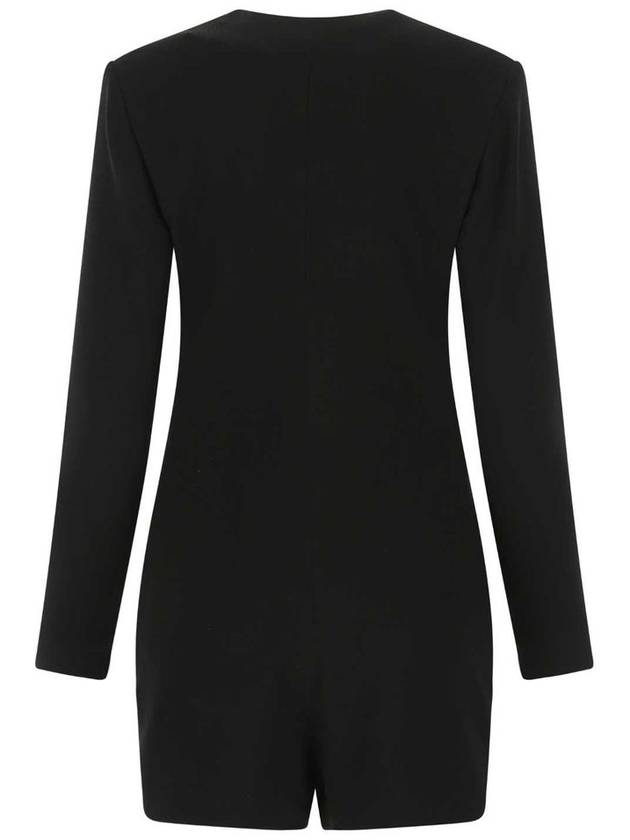 Short Jumpsuit Black - SAINT LAURENT - BALAAN 3