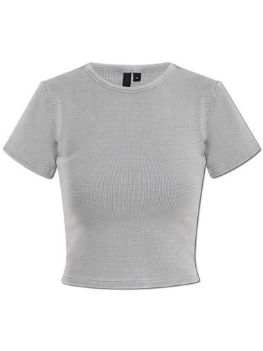 ENTIRE STUDIOS T-shirt Micro Waffle, Women's, Grey - ENTIRE STUDIOS - BALAAN 1